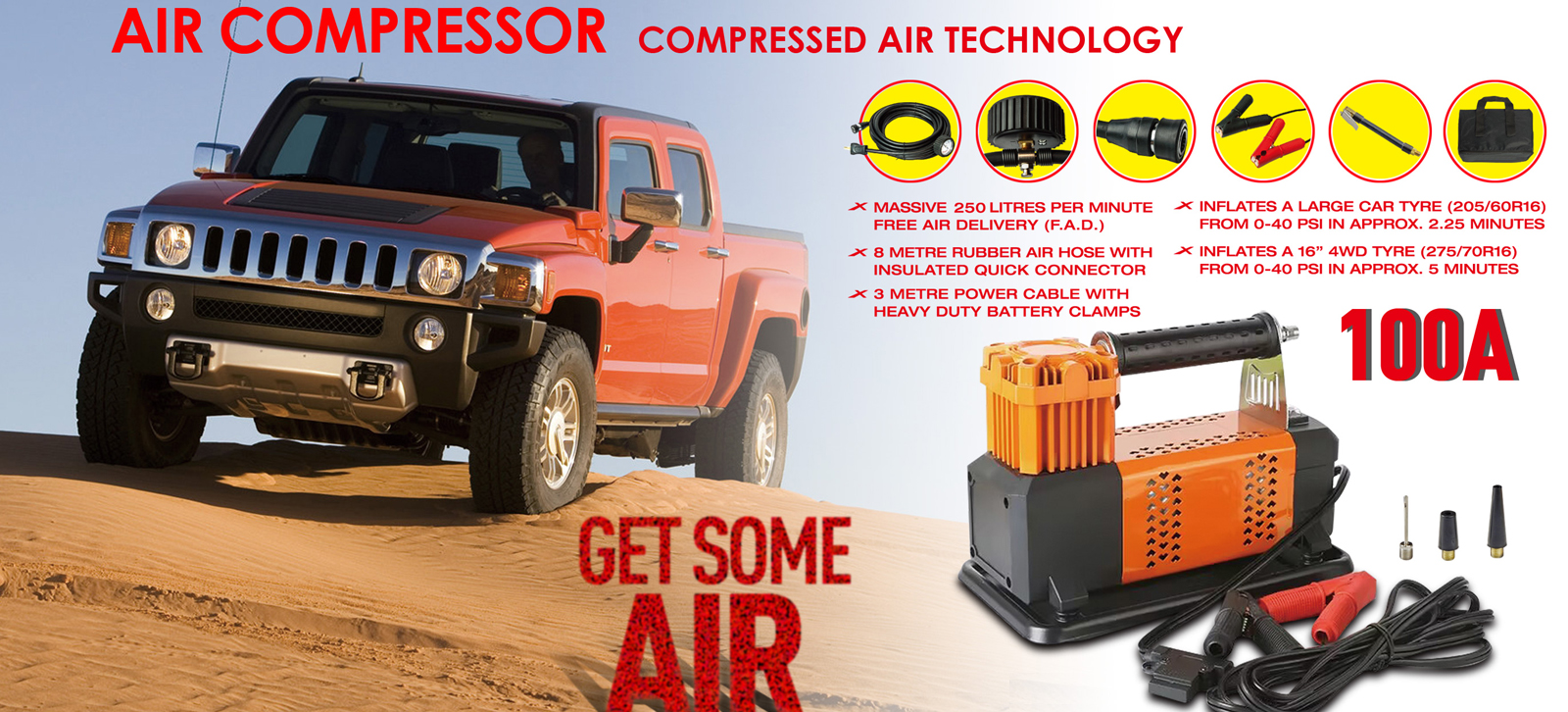 Car air compressor